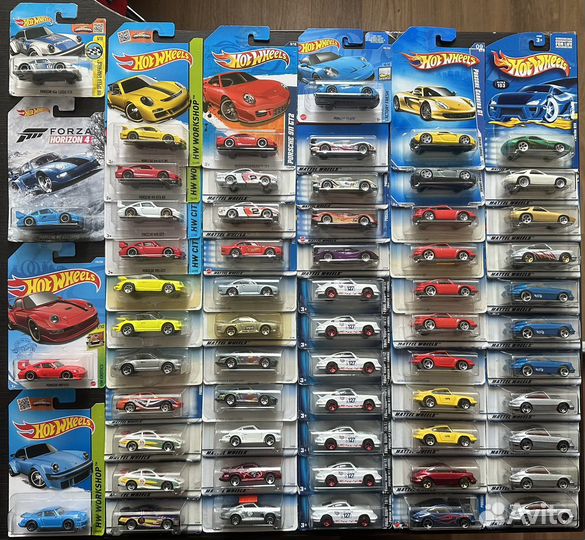 Hot wheels porsche разное