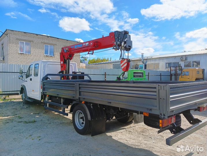 ГАЗ ГАЗон Next C41R33 с КМУ, 2024