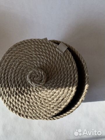 Корзина из джута