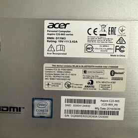 Моноблок Acer Aspire C22-865 series на запчасти