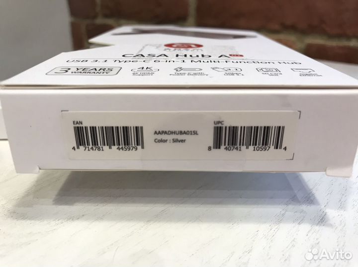 Адаптер Adam Elements casa Hub A01, Type-C Новый