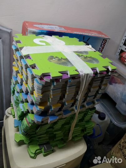 Детский коврик мягкий