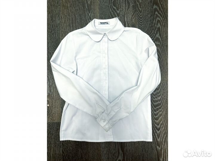 Рубашки школьные пакетом 128-134