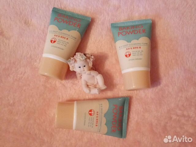 Пенка для умывания с содой baking powder