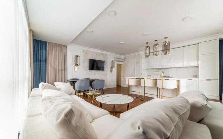 3-к. квартира, 134 м², 2/5 эт.