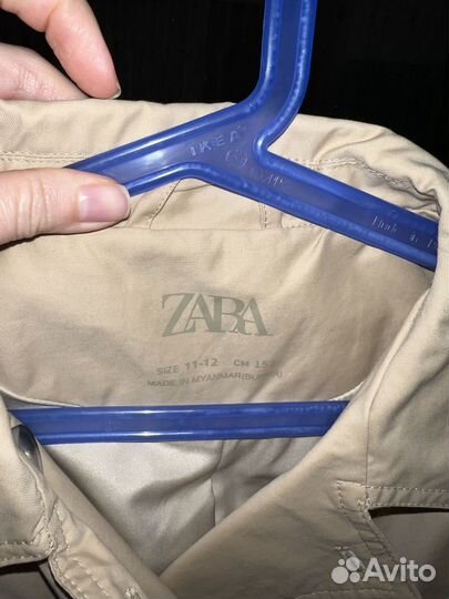 Тренч zara для девочки