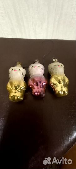 Елочные игрушки СССР
