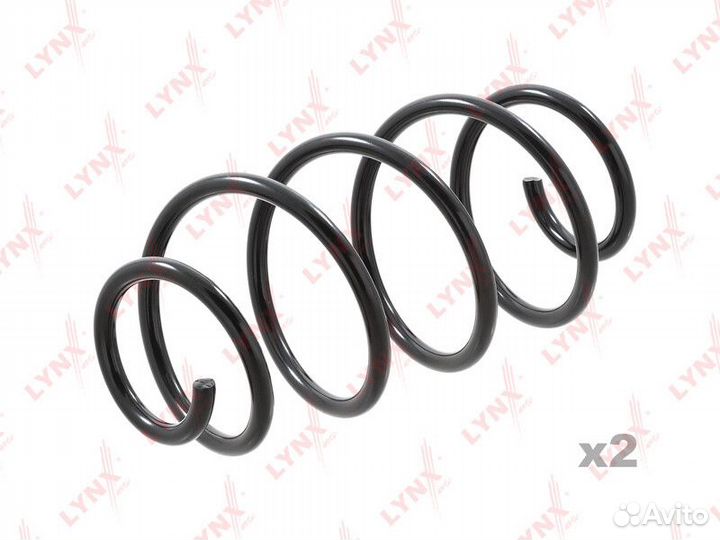 Пружина подвески передняя lynxauto SC-1044