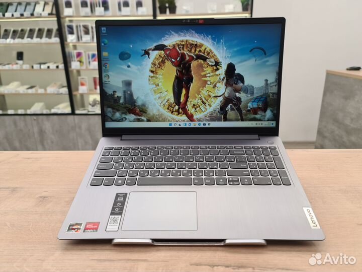 Новый Ноутбук Lenovo/ips/Ryzen 3 5300U/8gb/SSD+HDD