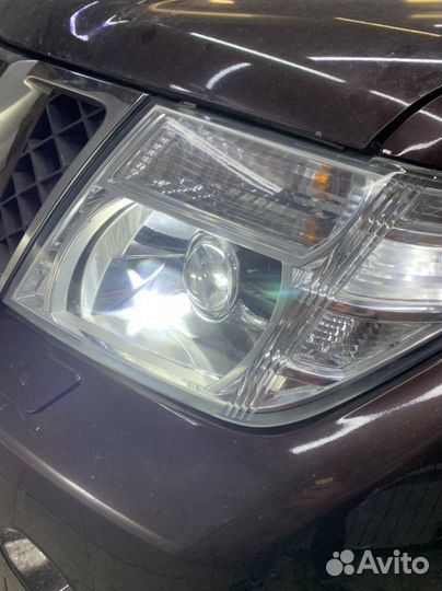 Установка bi led линз