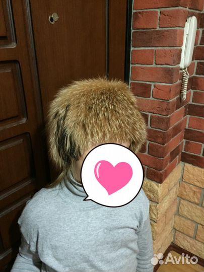 Шапка натуральный мех