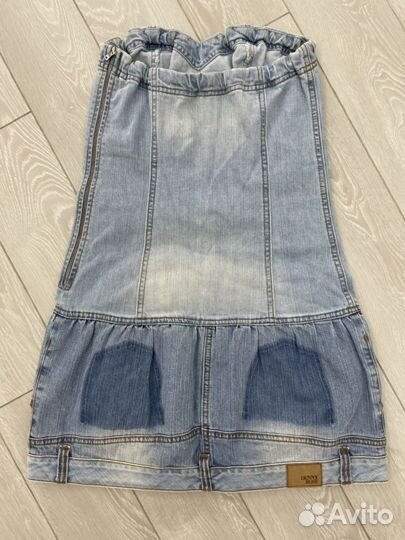 Deny Rose сарафан джинсовый