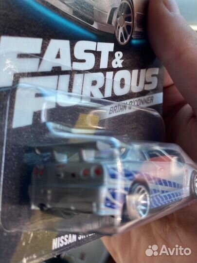 Hot wheels Fast & Furious nissan skyline gt r r34