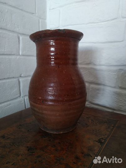 Глиняная крынка