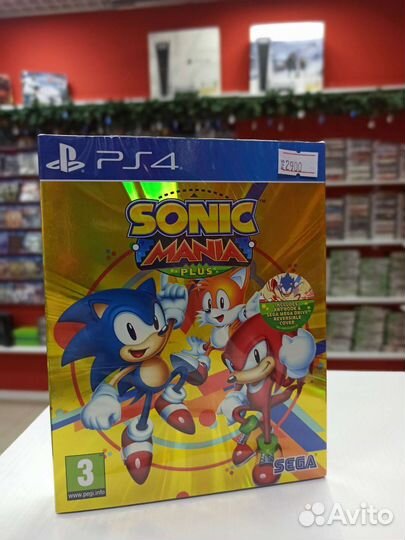 Sonic mania plus для ps4