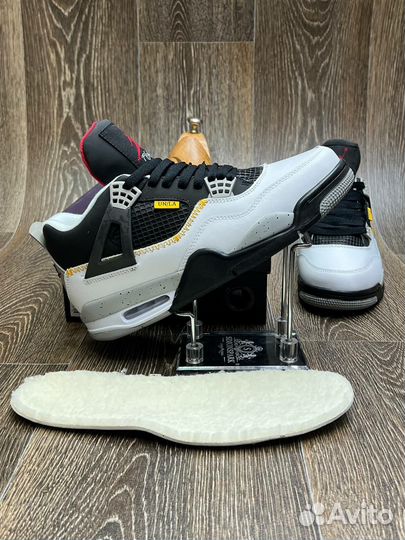 Мужские зимние кроссовки Nike air jordan 4 Lux