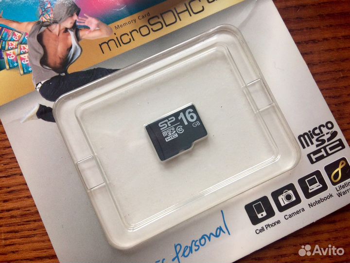 Карта памяти MicroSD 16Gb