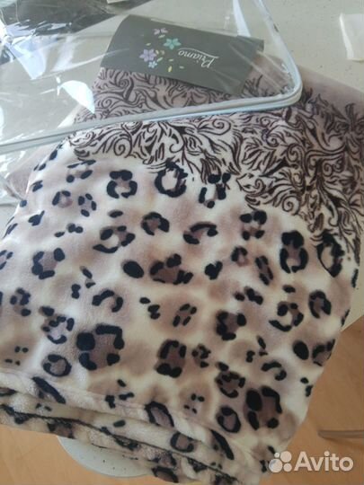 Плед флисовый новый