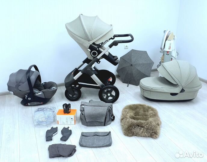 Коляска Stokke Trailz 3 в 1 + tatamia