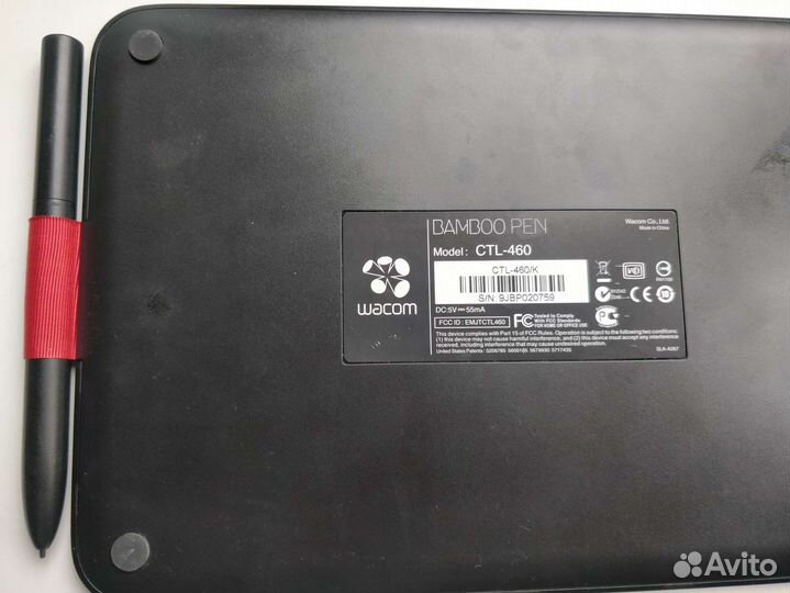 Графический планшет wacom bamboo CTL-460