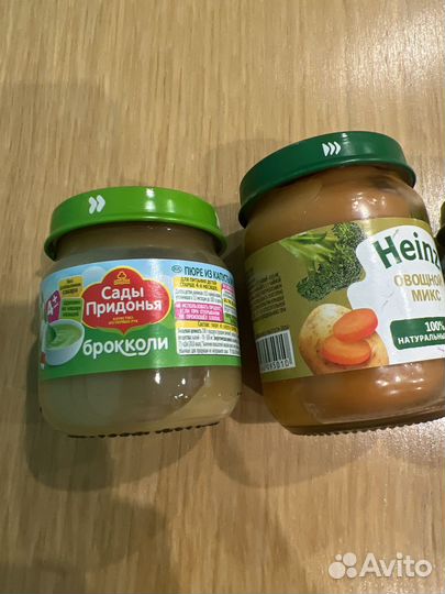 Детские пюре