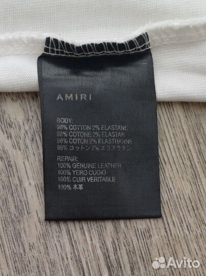 Футболка Amiri белая