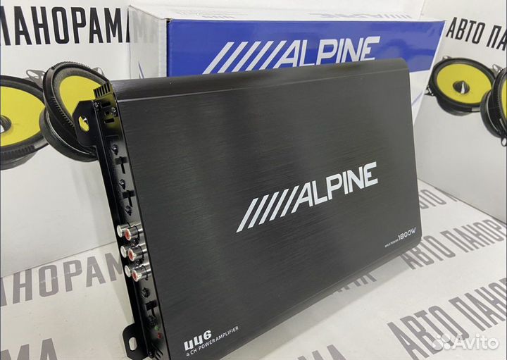Усилитель 4 канальный alpine