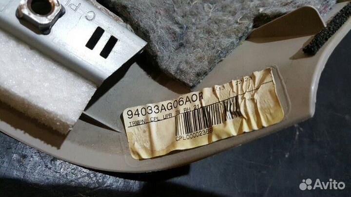 Пластик салона Subaru Legacy Iv BL BP EJ253 03-06