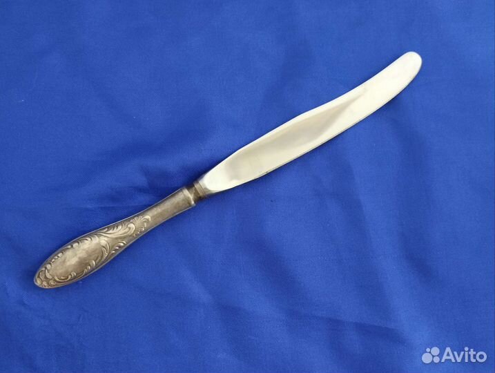 Столовый нож мельхиор, СССР