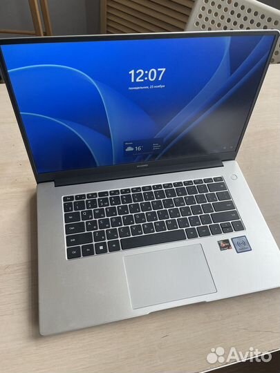 Ноутбук huawei MateBook D 15 BoM-WFP9 серебристый