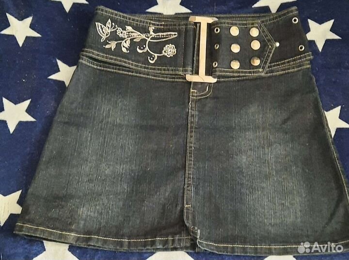 Джинсовая юбка