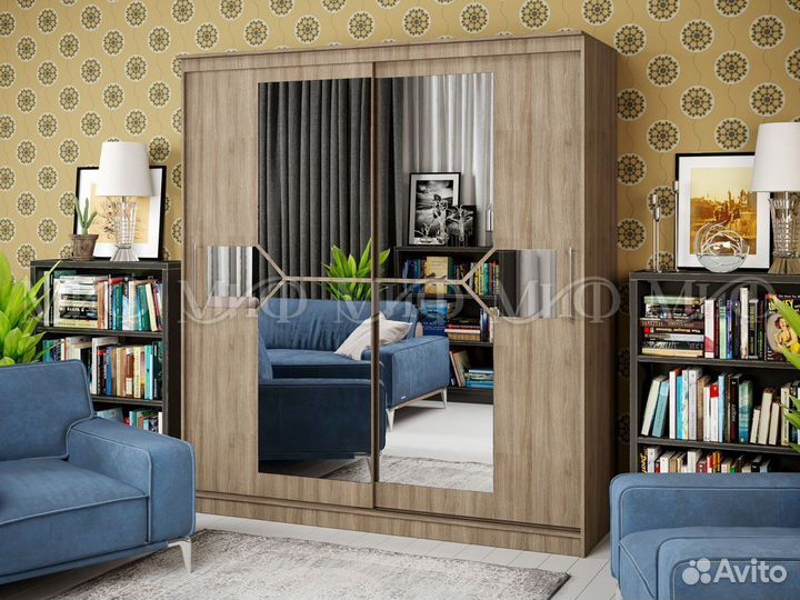 Шкаф купе Элегант 1,7 метра