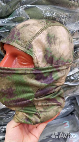 Балаклава тактическая летняя мох