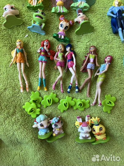 Фигурки из kinder сюрприза Винкс/ Winx