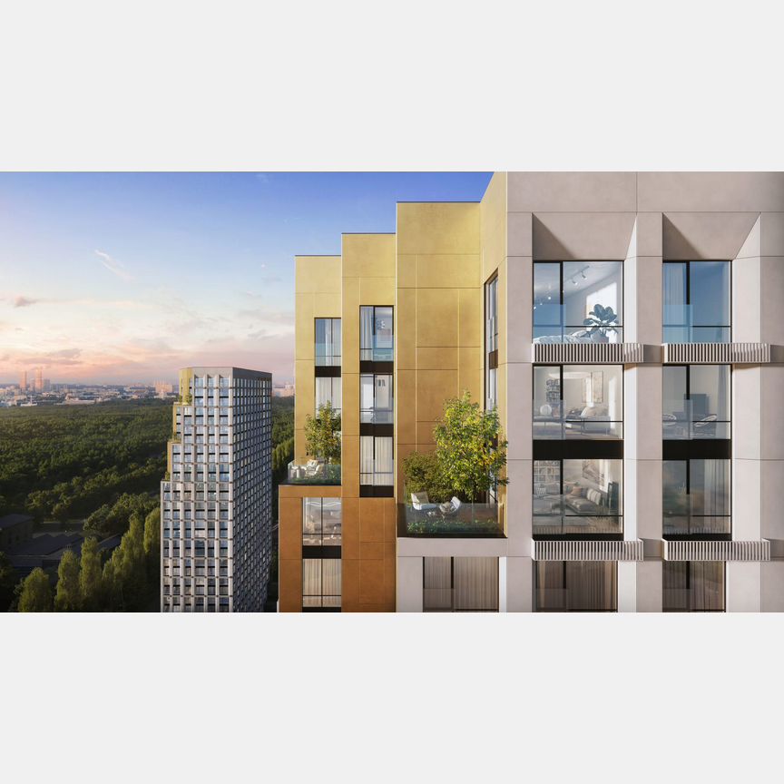 4-к. квартира, 91,2 м², 9/29 эт.