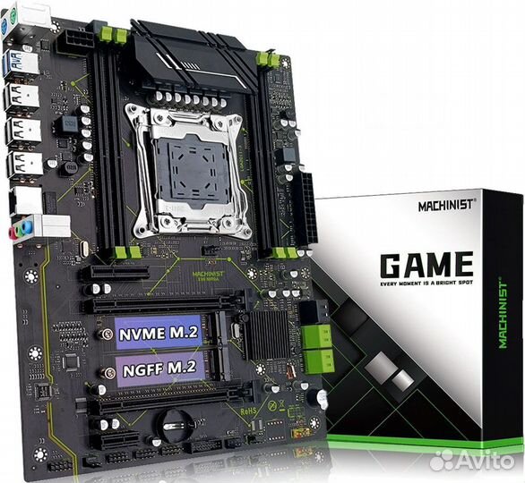 Материнки Intel X99 RS9 / MR9A / K9 LGA 2011-3