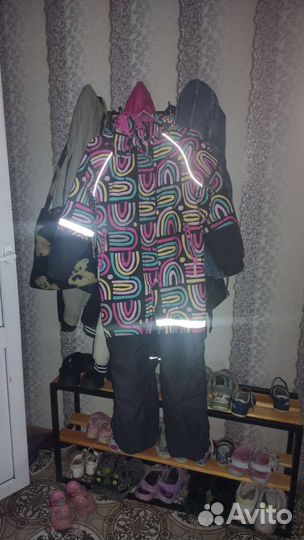 Зимний комбинезон для девочки