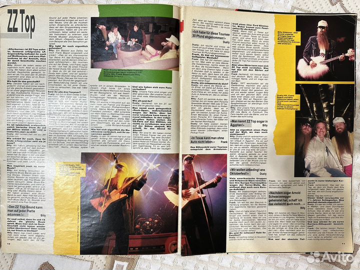 ZZ Top (PopRocky pages )