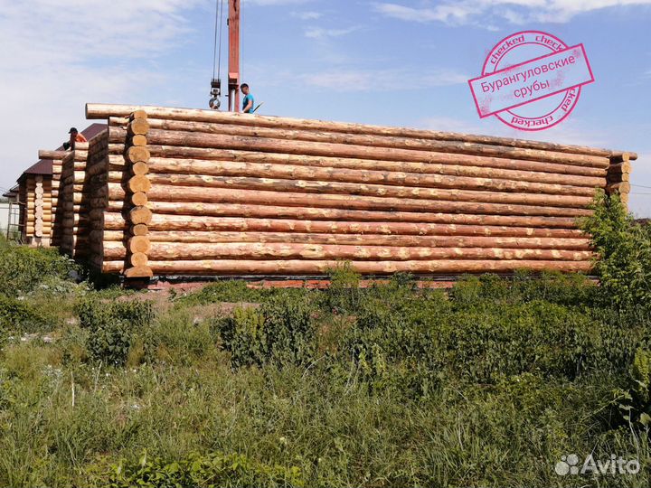 Срубы бань 3,5х4,5 с комплектом пиломатериалов