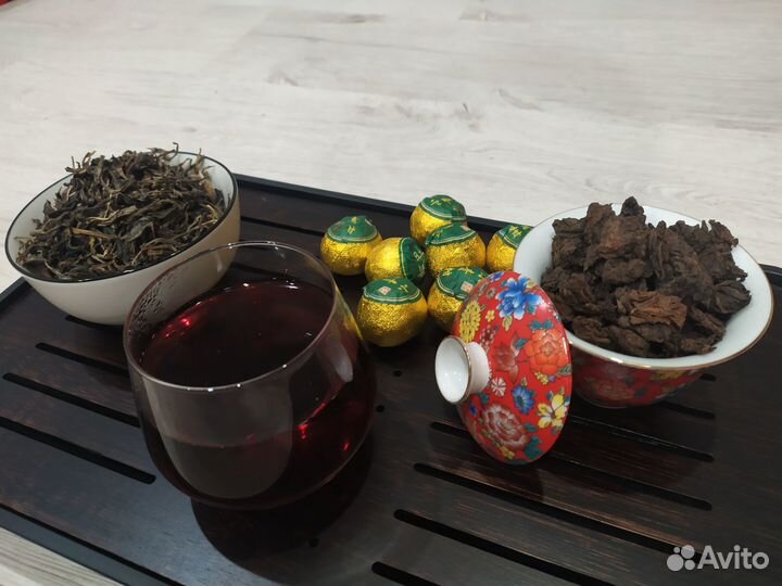 Китайский чай шу - шен пуэр набор