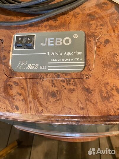 Аквариум с тумбой jebo 70 литров