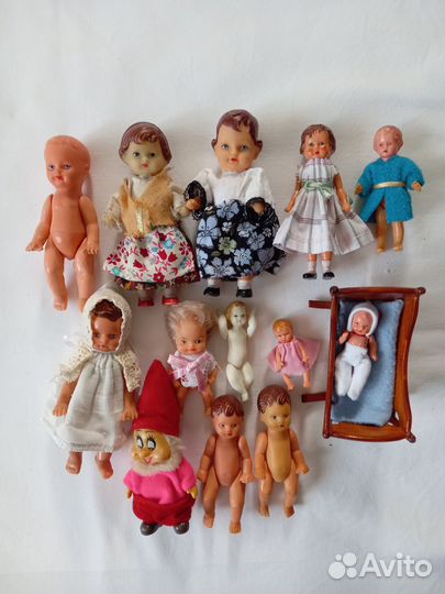 Пупсы, куколки ГДР СССР тебу, ари, шильдкрот