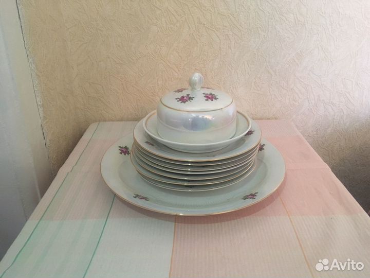 Сервиз чайный и кофейный. Кольдиц Фарфор из гдр