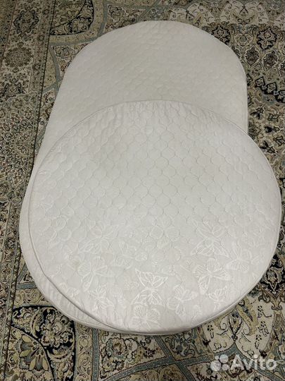 Матрас детский круглый и овальный