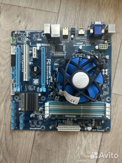 Материнская плата gigabyte