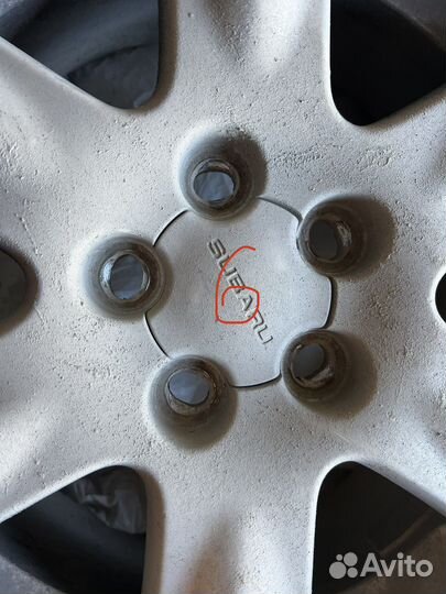 Комплект колес subaru