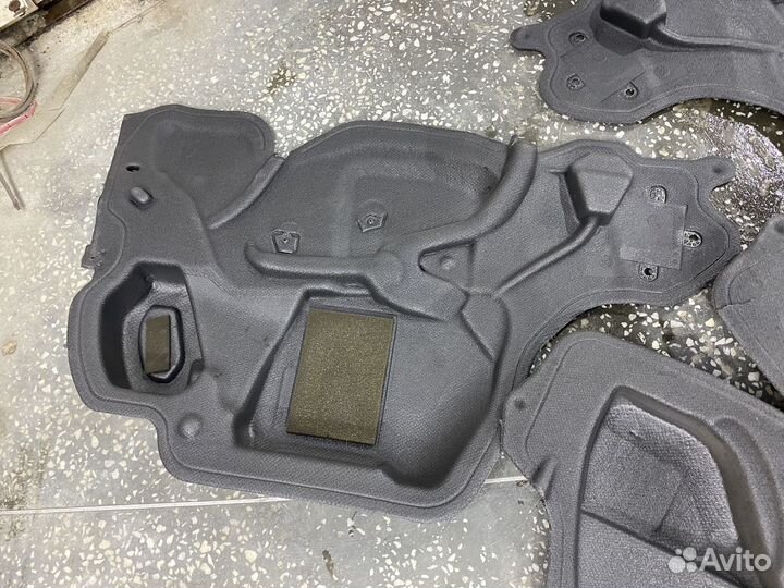 Заводская шумоизоляция дверей focus 3