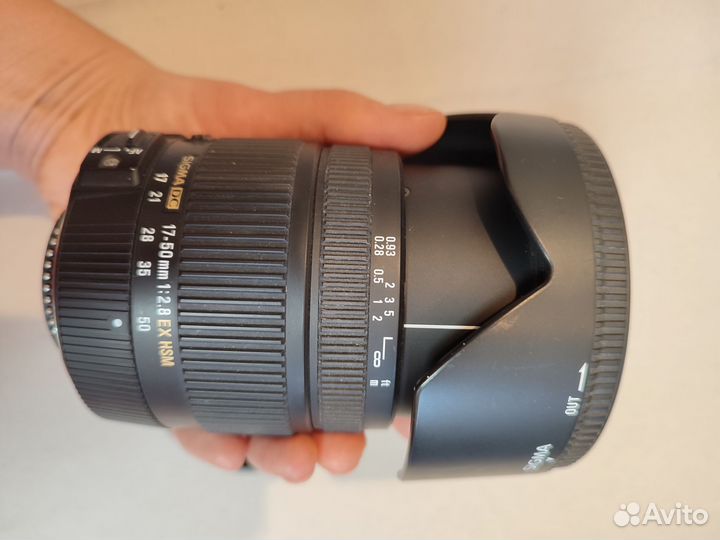 Объектив sigma 17 55 mm f2.8 для nikon