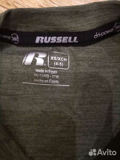 Лонгслив russell