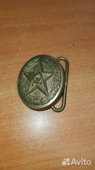 Пряжка на парадный офицерский ремень Звезда са